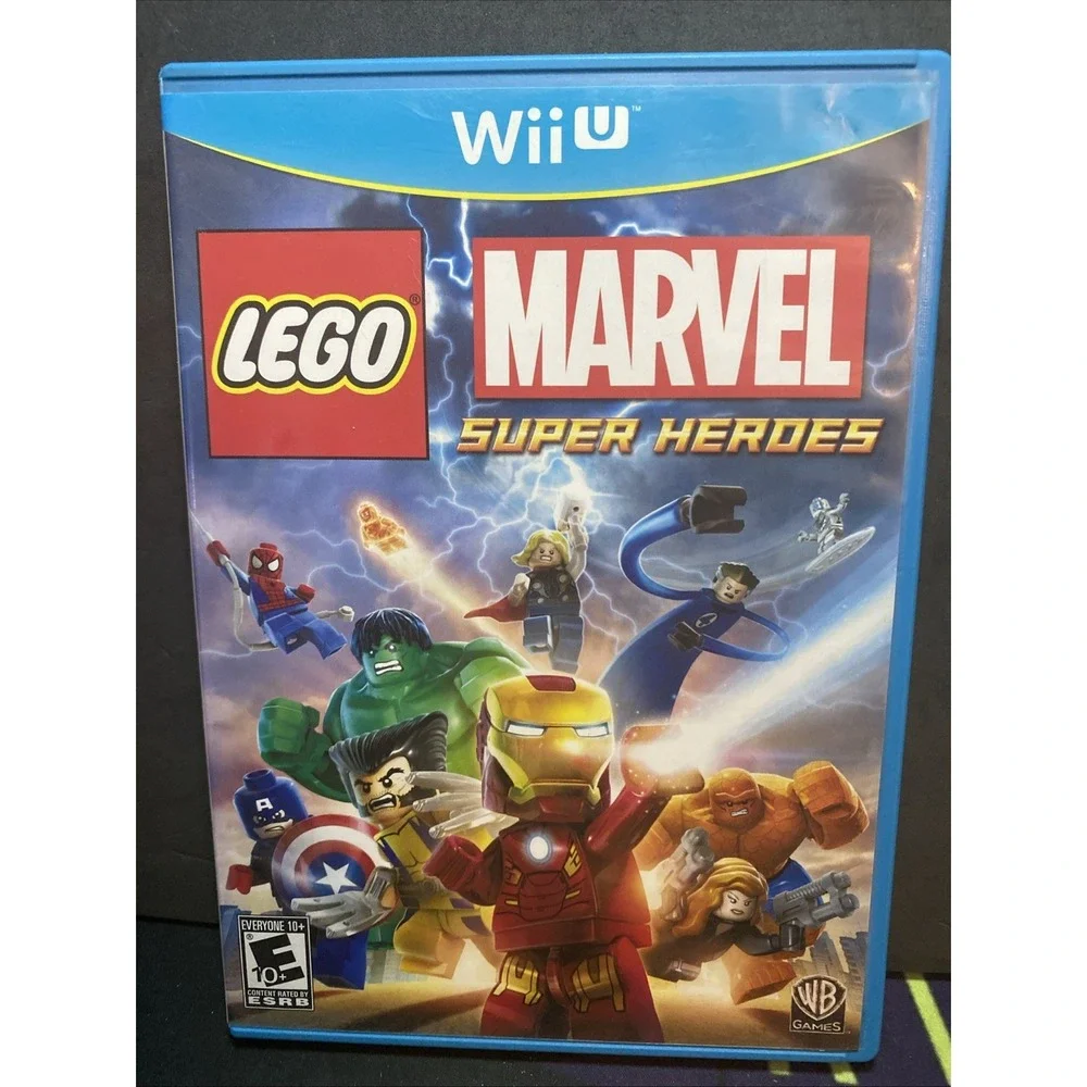 LEGO Marvel Super Heroes - Nintendo Wii U - TESTED/WORKING No Manual